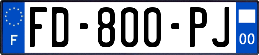 FD-800-PJ