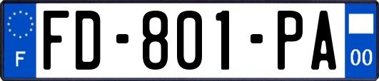 FD-801-PA