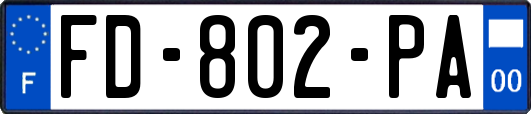 FD-802-PA