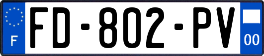 FD-802-PV
