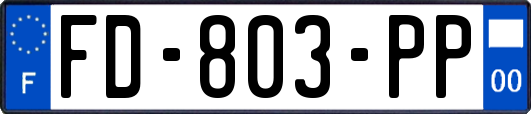 FD-803-PP