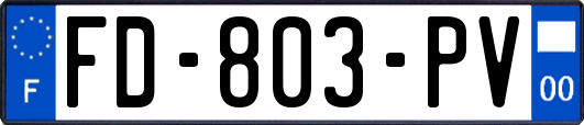 FD-803-PV