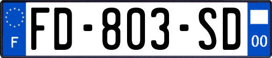 FD-803-SD