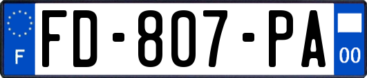 FD-807-PA