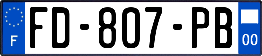 FD-807-PB