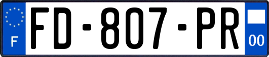 FD-807-PR