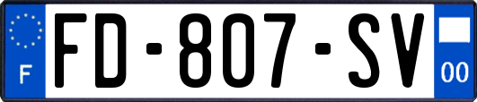 FD-807-SV