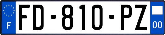 FD-810-PZ