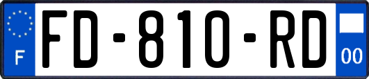 FD-810-RD