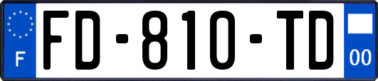 FD-810-TD