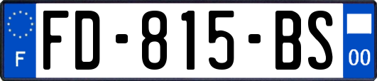 FD-815-BS
