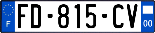 FD-815-CV