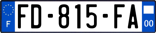 FD-815-FA