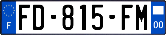 FD-815-FM