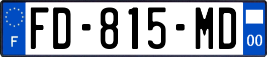 FD-815-MD