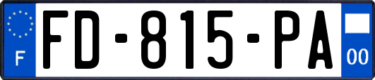 FD-815-PA