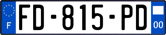FD-815-PD