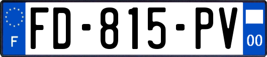 FD-815-PV