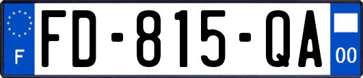 FD-815-QA