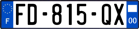 FD-815-QX