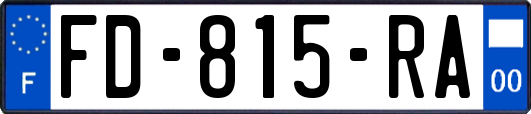 FD-815-RA