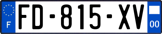 FD-815-XV