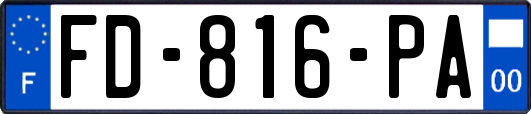 FD-816-PA