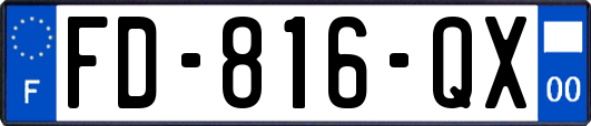 FD-816-QX