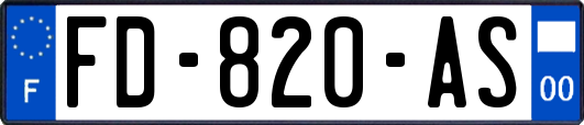 FD-820-AS