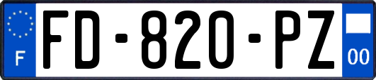 FD-820-PZ