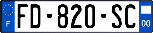 FD-820-SC