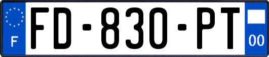 FD-830-PT