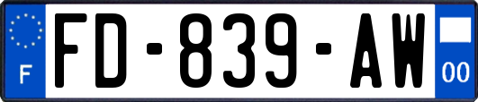 FD-839-AW