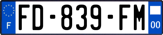 FD-839-FM