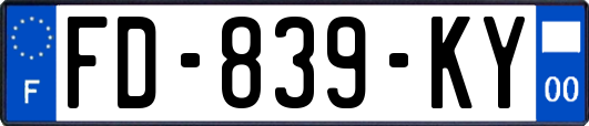 FD-839-KY