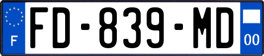 FD-839-MD