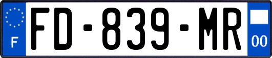FD-839-MR