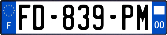 FD-839-PM