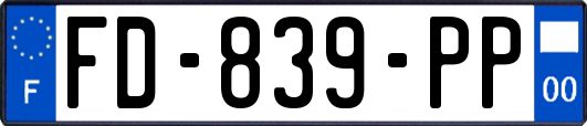 FD-839-PP
