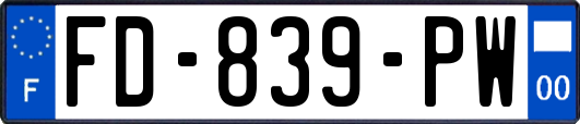 FD-839-PW