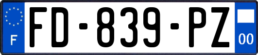 FD-839-PZ