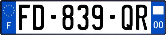 FD-839-QR
