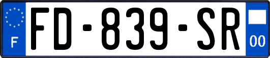 FD-839-SR
