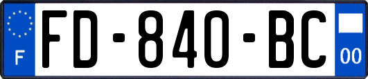FD-840-BC