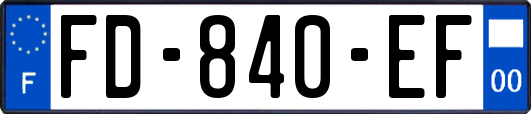 FD-840-EF