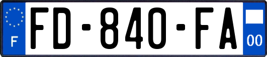 FD-840-FA