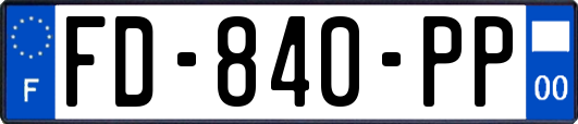 FD-840-PP