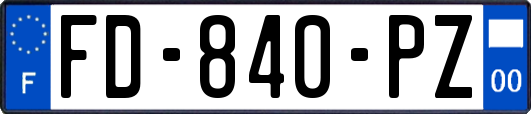 FD-840-PZ