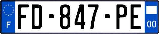 FD-847-PE