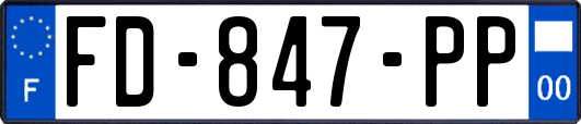 FD-847-PP